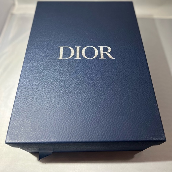 Dior Navy Blue shoe Box - Picture 1 of 4